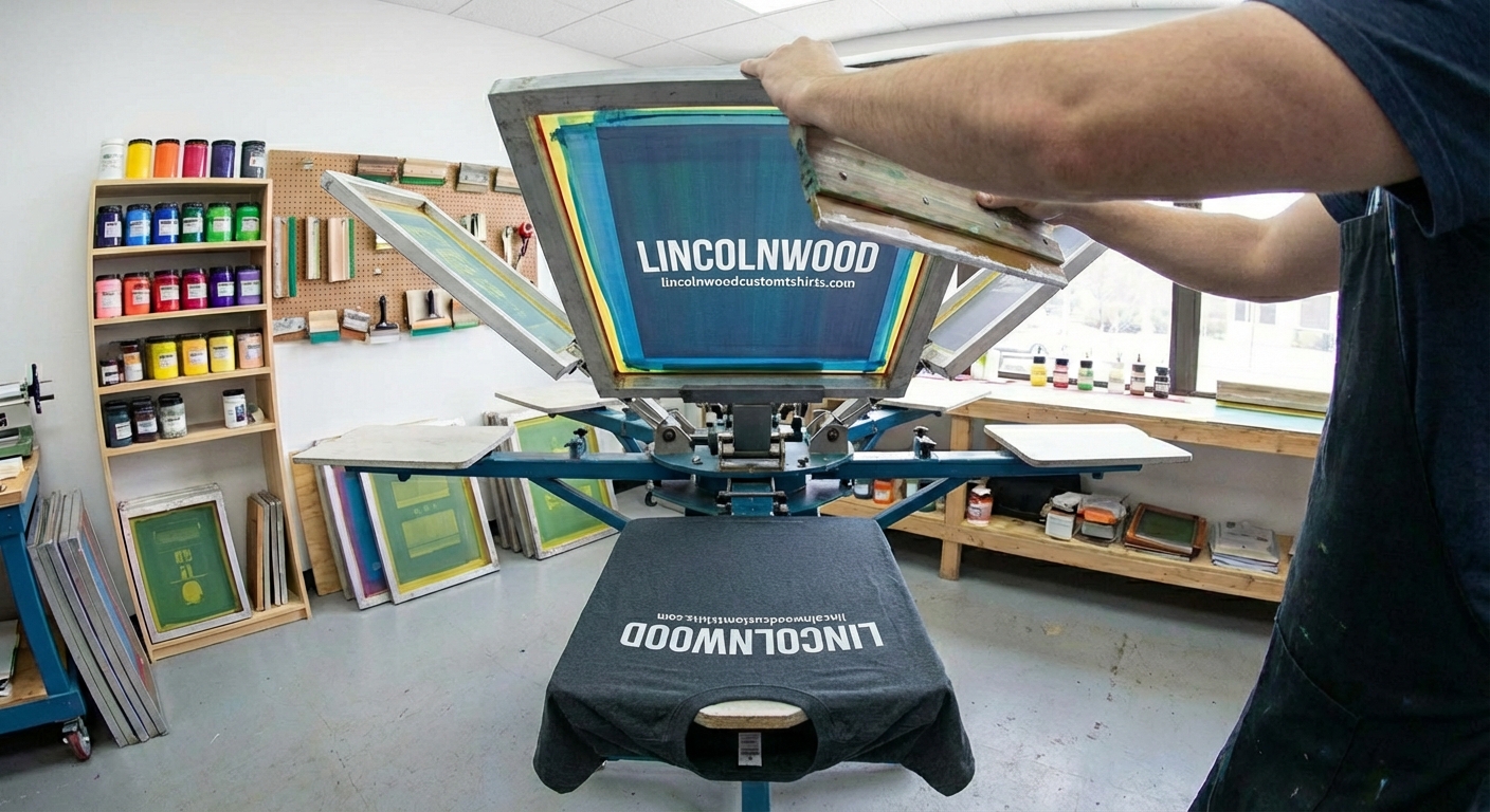 Custom screen printing for Lincolnwood IL 60712